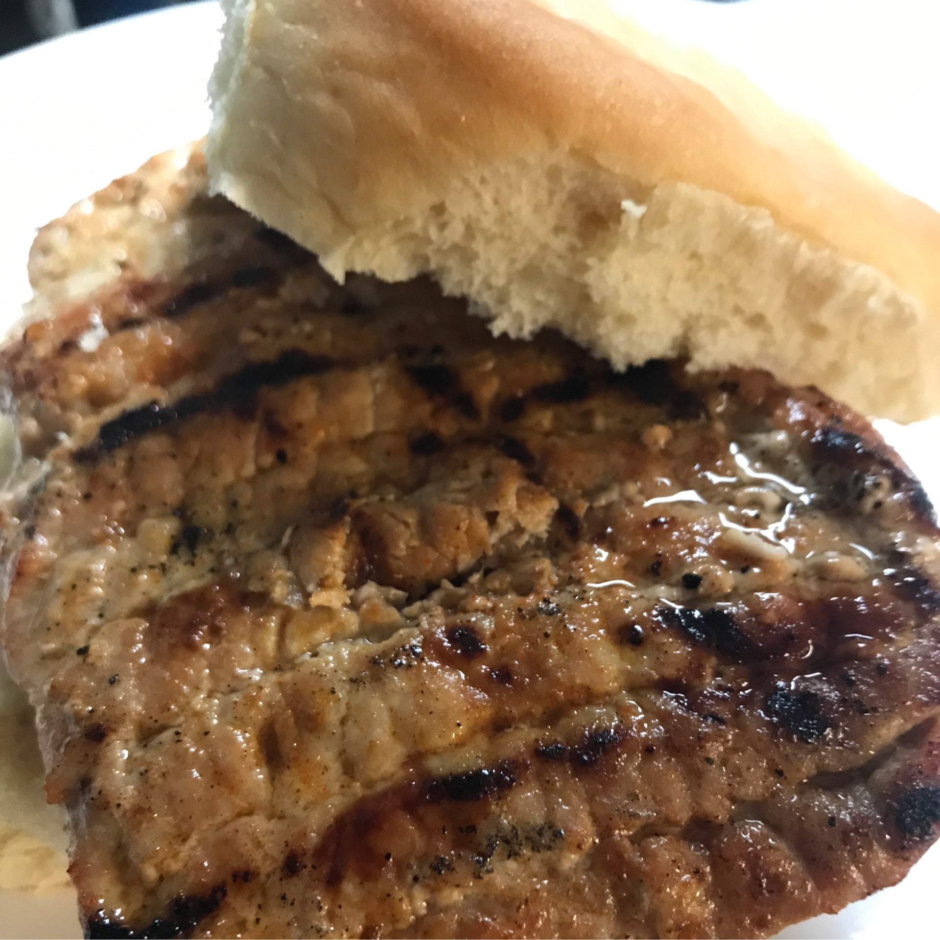 Grilled Pork Tenderloin Sandwich